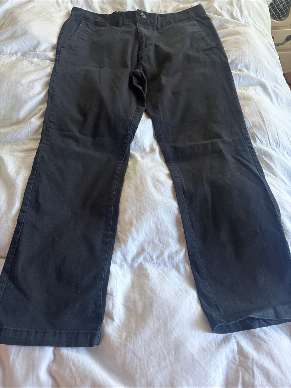 Old Navy Men's Black Chinos